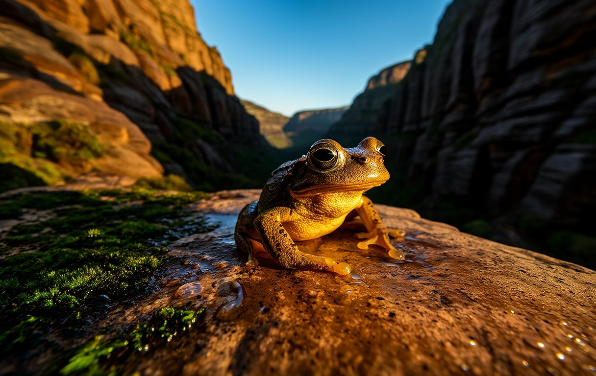 Endemic Ghost Frog