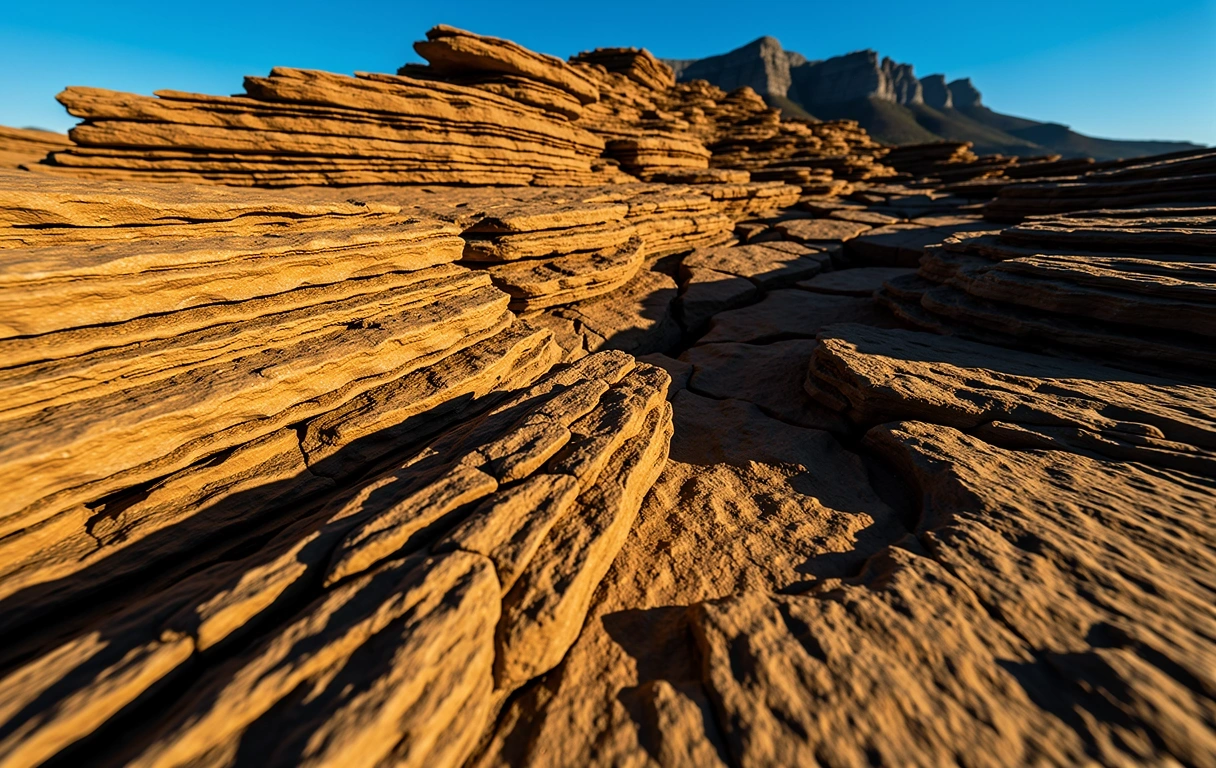 Table Mountain sandstone surface